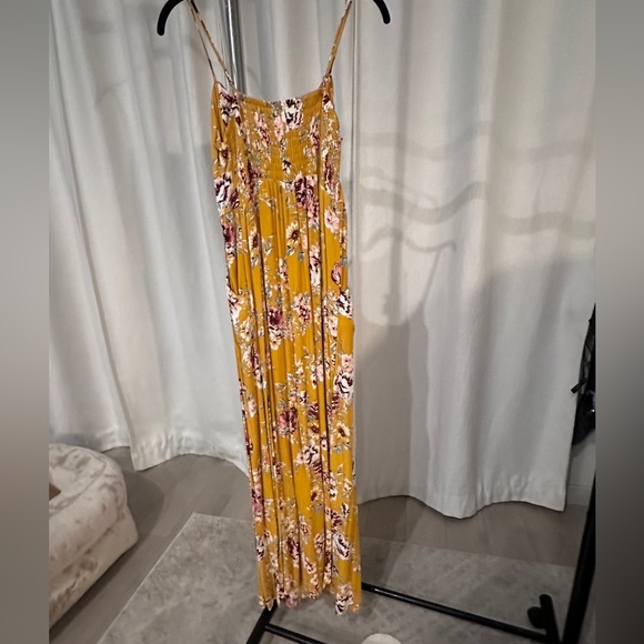 Marigold maxi dress with pockets - Picture 6 of 6